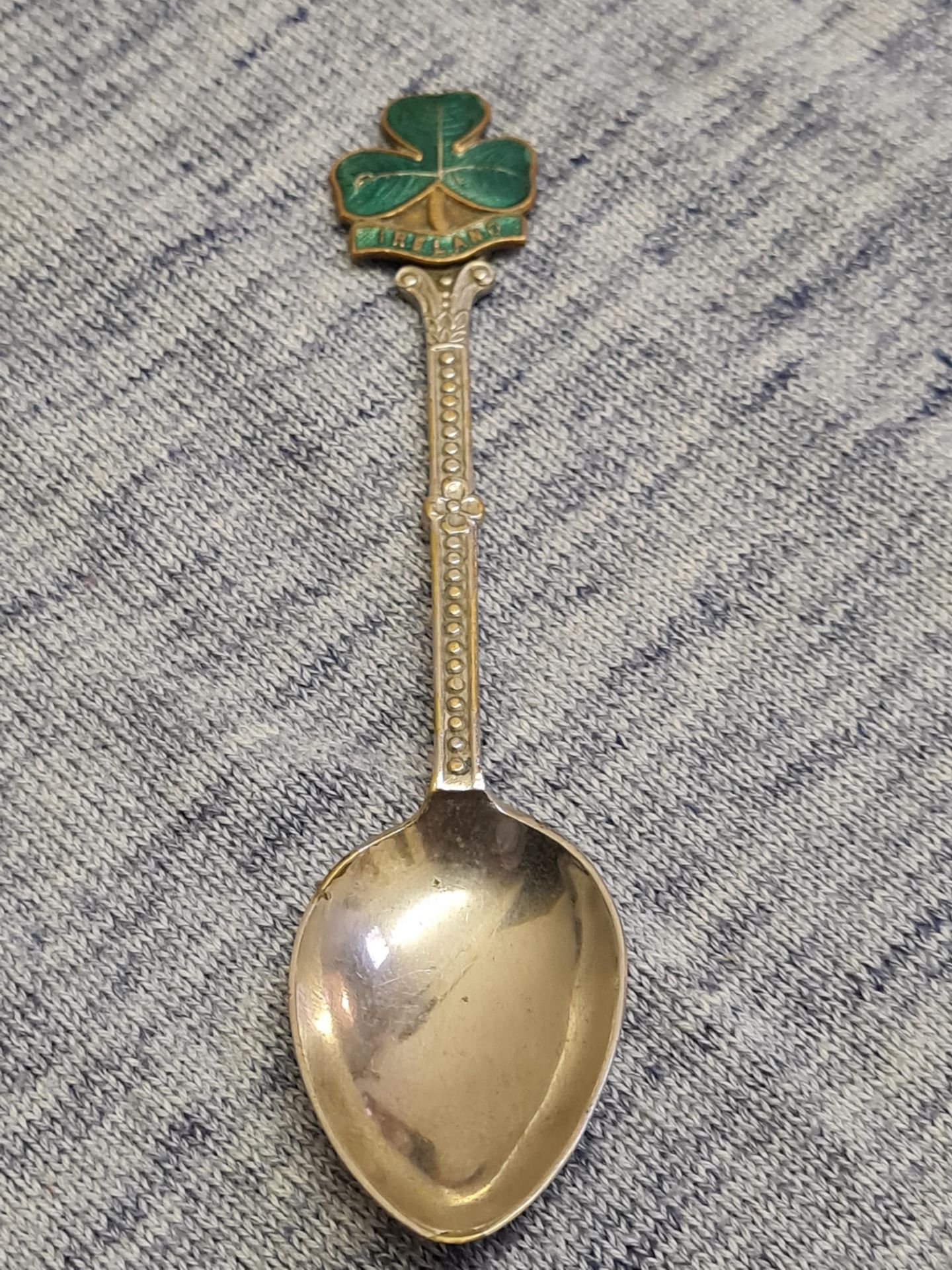 Silver plated ireland spoon
