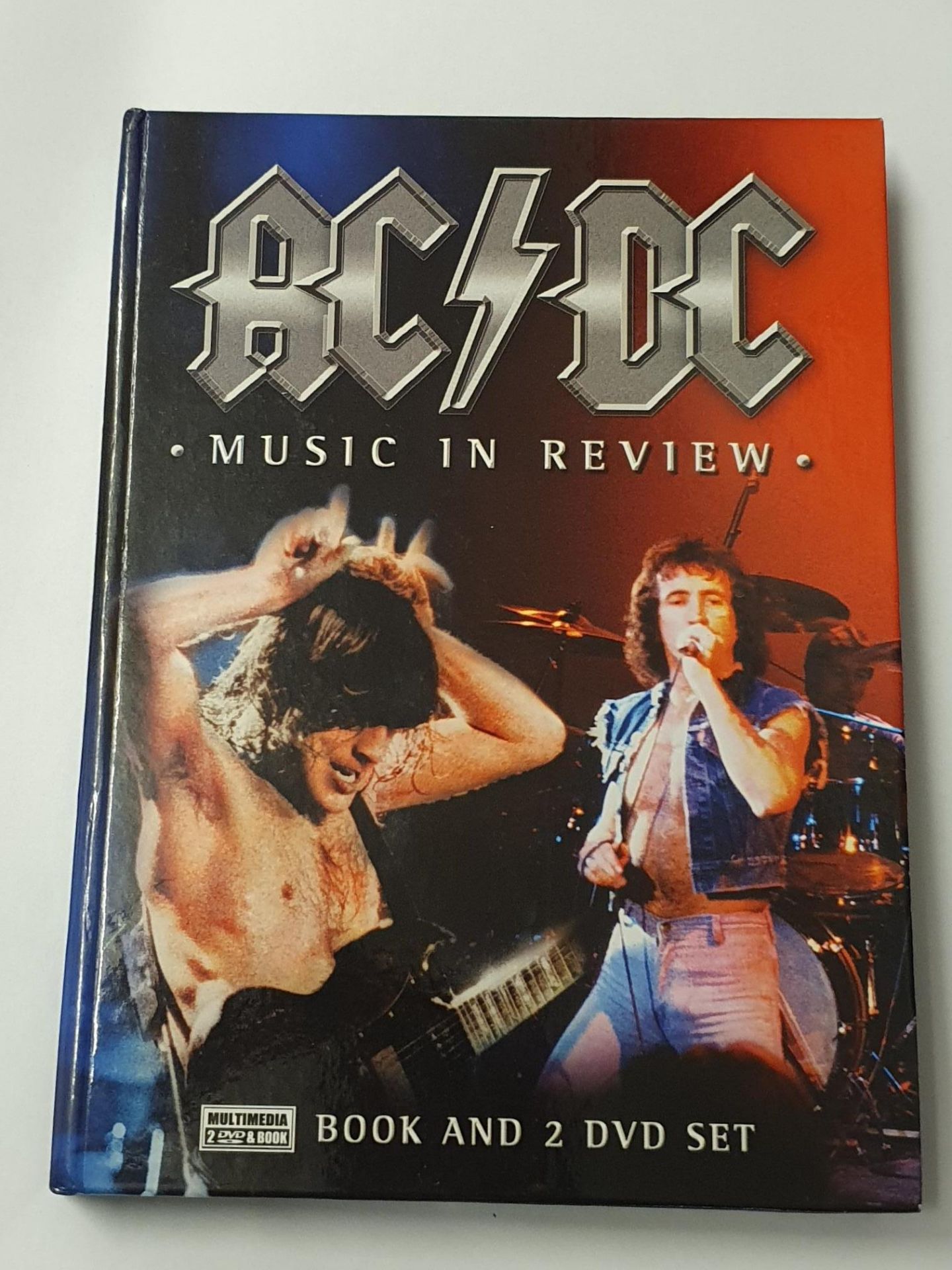 AC/DC Music In Review Book & 2 DVD Set