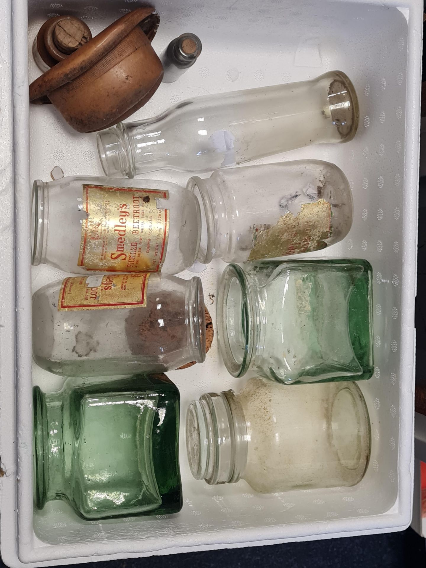 joblot of vintage bottles