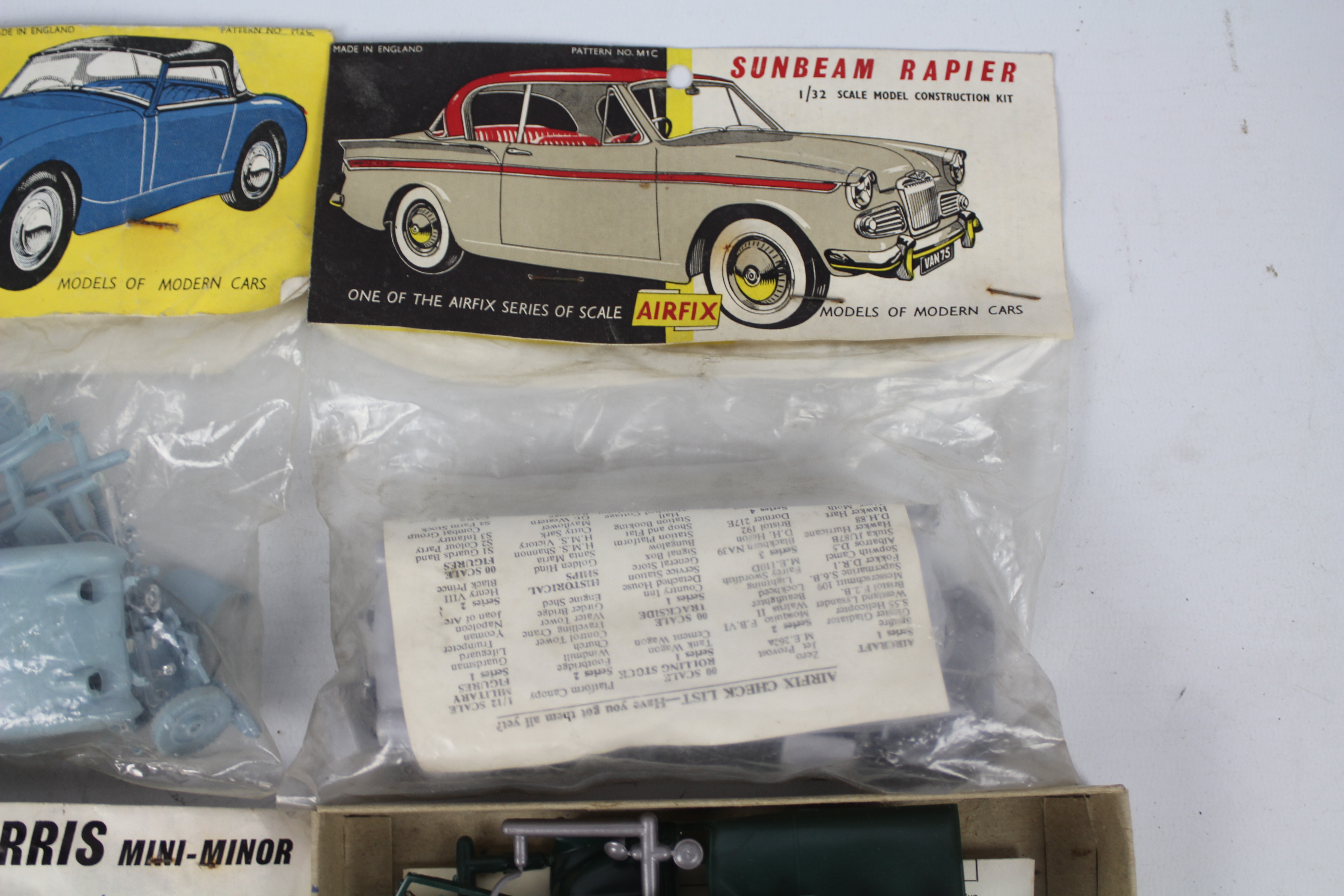 Airfix - Revell - 6 x unmade car model kits including rare Renault Dauphine # M3C, - Image 5 of 7