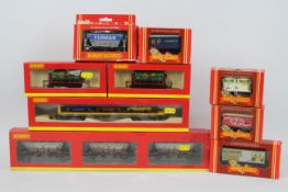 Hornby - Nine boxed items of Hornby OO gauge freight rolling stock.