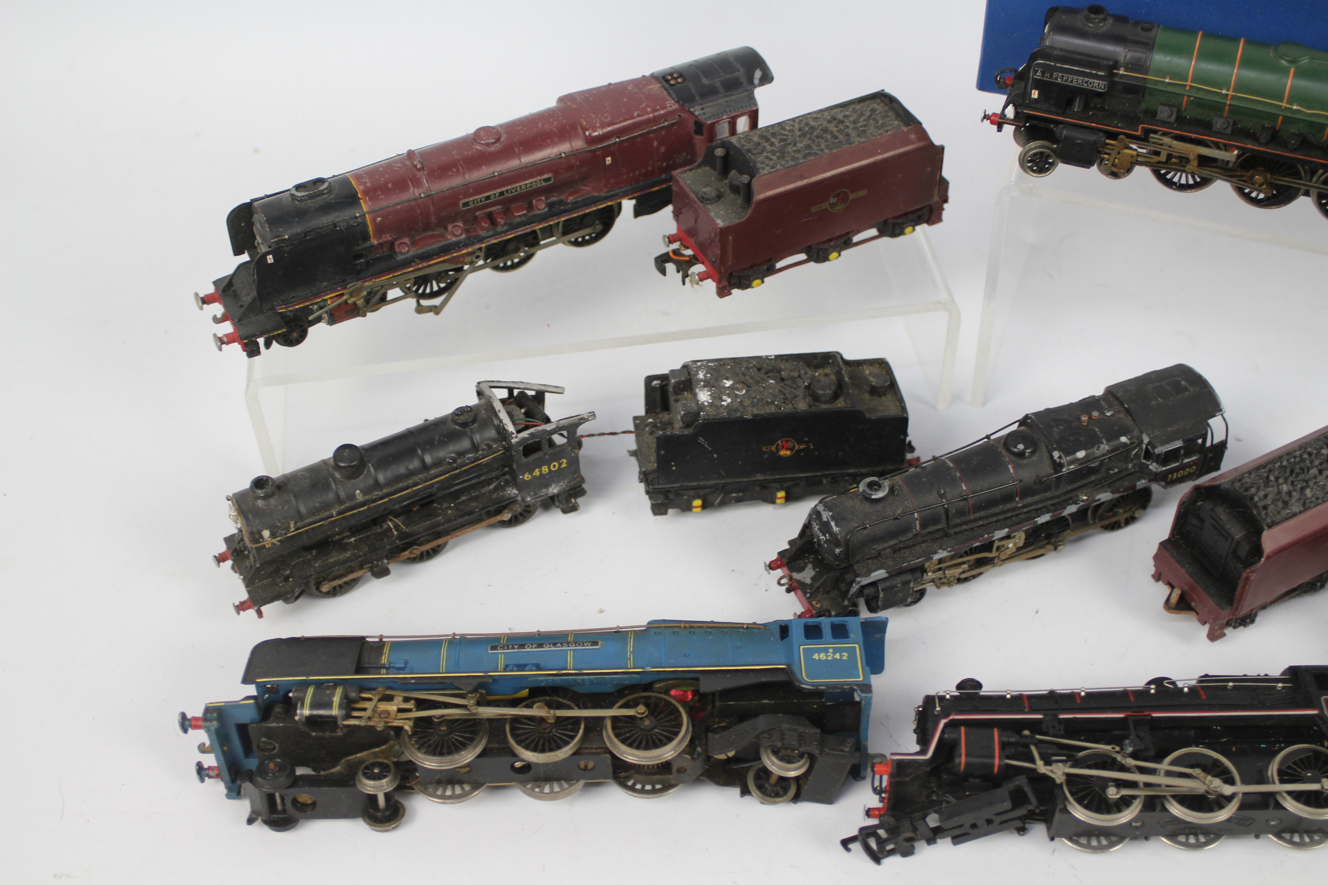 Wrenn - Hornby Dublo - Mainline - A group of steam locos and tenders for spares or restoration. - Image 2 of 4