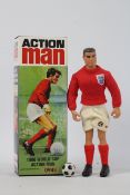 Hasbro, Action Man - A boxed Limited Edition and signed 1966 World Cup Action Man by Hasbro.