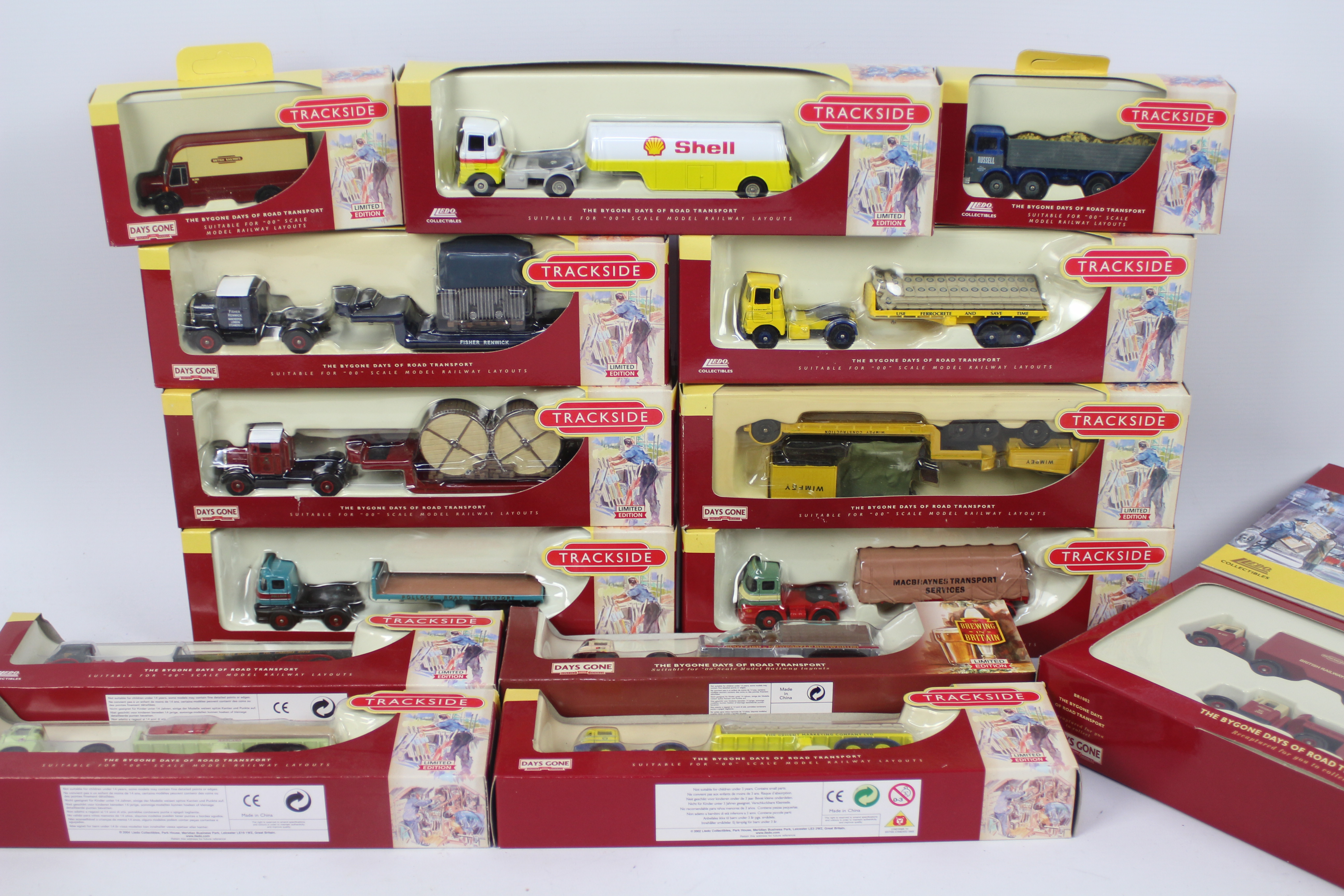 Trackside - Lledo - 14 x boxed trucks in 1:76 scale including Foden S21 in Macbrynes livery # - Image 2 of 4