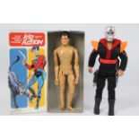 Captain Action, Playing Mantis, GI Joe - Two collectable 12" action figures.