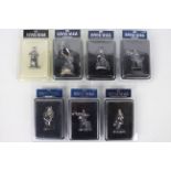Britains - A boxed group of seven Britains 54mm metal soldiers and figures from the 'American Civil