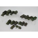 Dinky - Military - French Dinky - A collection of 17 x unboxed Military models including French