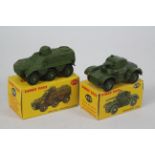 Dinky - Military - 2 x boxed Military models,