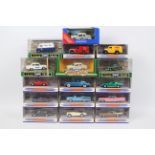 Dinky - Corgi - 16 x boxed vehicles including Mercedes 300 SL in dark blue # DY033/A,