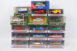 Dinky - Corgi - 16 x boxed vehicles including Mercedes 300 SL in dark blue # DY033/A,