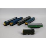 Hornby - Lima - 6 x unboxed OO gauge locos including Class 31 Diesel D5572, Class 35 Diesel D7063,