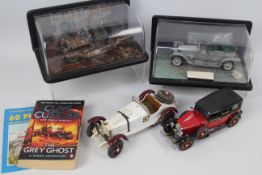 Franklin Mint, Bburago - A mixed collection of 1:24 scale and 1:18 diecast vehicles.