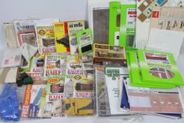 Hornby - Metcalfe - Ratio Models - Other - A collection of OO gauge model railway paper and card