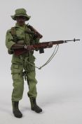 Dragon Models - An unboxed 1:6 scale Dragon Models New Generation Post WW2 Series "Nate Kimbrough",