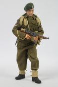 Dragon Models - An unboxed 12" Dragon #70181 action figure depicting WW2 Royal Marine Commando