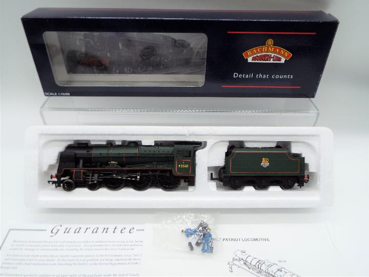 Bachmann - an OO gauge model 4-6-0 rebuilt Patriot class locomotive and tender 'REME' running no