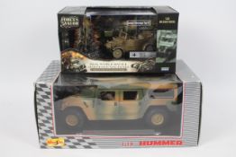 Forces Of Valor - Maisto - 2 x boxed vehicles,