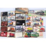 Airfix - Kitmaster - A collection of 17 x unmade OO gauge railway model kits including a Schools