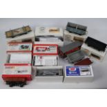 Slater's - Parkside Dundas - 8 x boxed and 3 x unboxed O gauge rolling stock model kits,