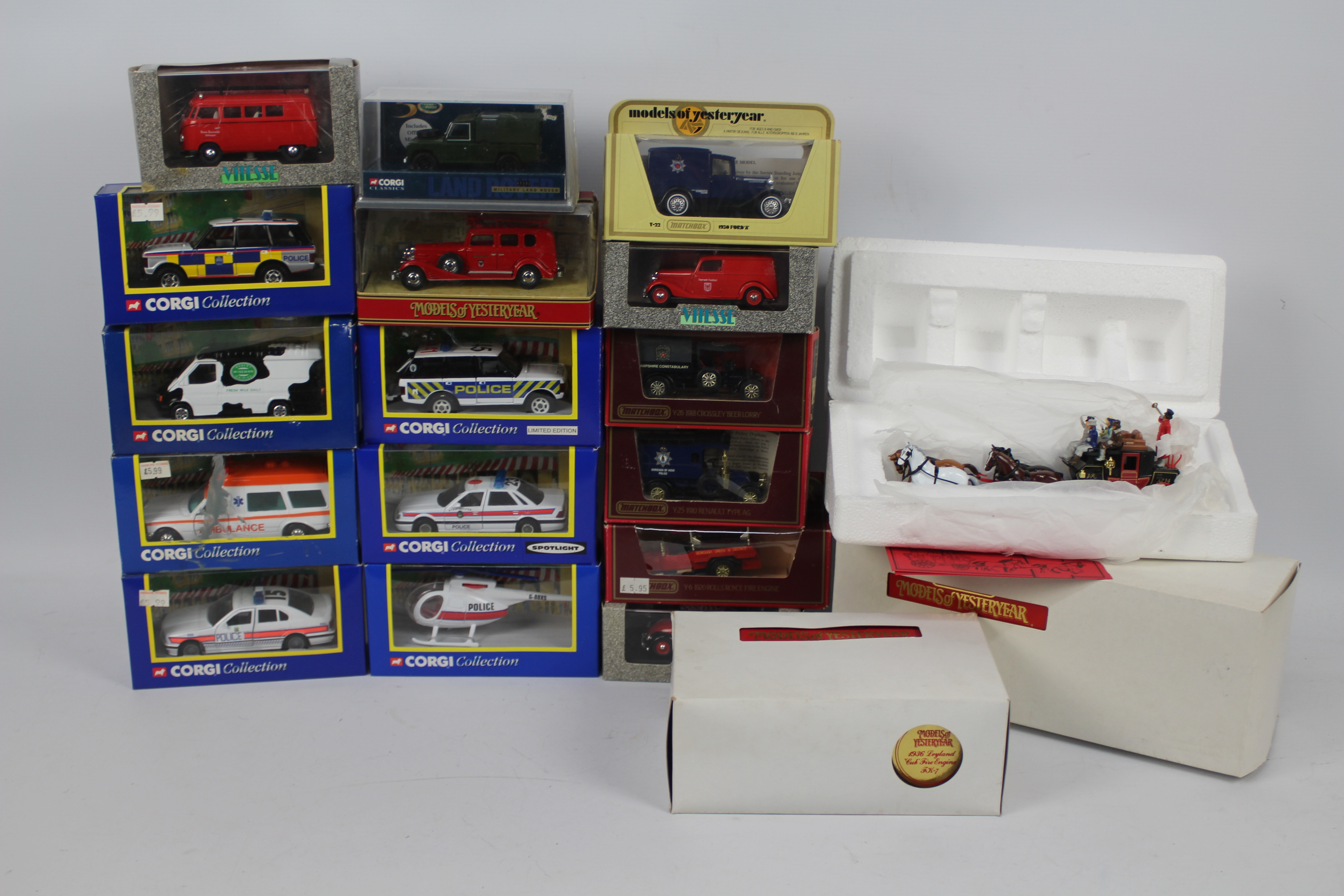 Corgi - Vitesse - Matchbox - Creaks Of Camberley - 18 x boxed models including limited edition