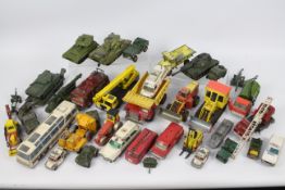 Dinky Toys - In excess of 20 loose Dinky Toys in playworn condition to include: DUKW Amphibian,