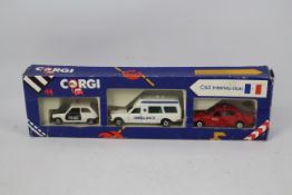 Corgi - A boxed 1:36 scale French Intervention emergency vehicle set # C63 featuring a Renault 5