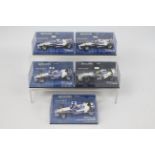 Minichamps - 5 x boxed Williams F1 cars in 1:43 scale including limited edition BMW FW23 J.P.