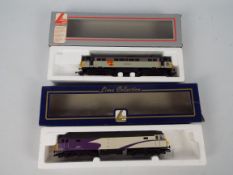 Lima - Two boxed Lima OO gauge locomotives. Lot consists of a Class 87 Electric locomotive Op.No.