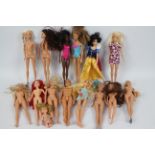 Barbie dolls - a collection of approximately 15 dolls to include Barbie, Snow White and similar,