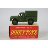 Dinky - Military - A boxed Army 1 Ton Cargo Truck # 641.