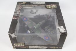 Forces Of Valor - A boxed 1:32 scale British Spitfire MK IX No.