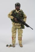 Dragon Models - An unboxed 1:6 scale Dragon Models Modern Elite Series action figure depicting US