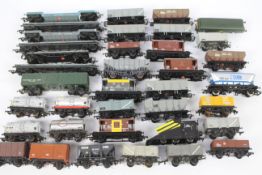 Bachmann - Mainline - Hornby - Trix - A group of 37 x unboxed OO gauge wagons including 3 x Guards