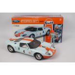 Motor Max - A boxed 1:12 scale Ford GT40 Concept in Gulf livery.