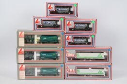 Lima - 9 x boxed OO gauge wagons, 4 x Yeoman Hopper wagons # 305635W,