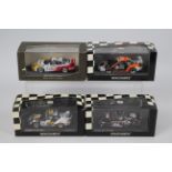 Minichamps - 4 x Porsche 911 models in 1:43 scale including limited edition 2007 GT3 Cup 1 of only