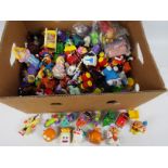 Toy Figures - McDonalds Toys - a large collection of plastic characters featuring Aladdin,