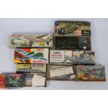 Airfix - Lindberg - Frog - Revell - 7 x boxed model kits including Russian TU-104 Jet Liner,