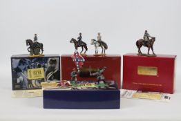 Britains - Four boxed 54mm figures from the Britains 'American Civil War' series.
