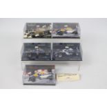Minichamps - 5 x boxed Williams F1 cars in 1:43 scale including Nigel Mansell's Williams Renault,