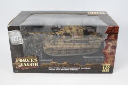 Forces Of Valor - A boxed 1:32 scale German King Tiger Tank number 333, Germany 1944 # 80501.