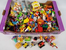 Toy Figures - McDonalds Toys - a large collection of plastic characters featuring, Jungle Book,