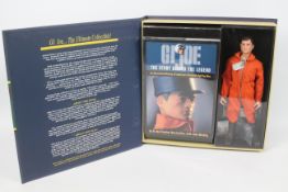 GI Joe, Hasbro - A boxed and signed GI Joe Masterpiece Edition 'Action Pilot'.