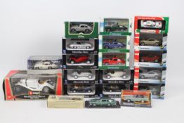 Cararama - Bburago - NewRay - Atlas - 20 x boxed models mostly in 1:43 scale including Aston Martin