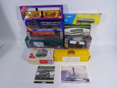 Corgi - Siku - Atlas - Others A boxed collection of diecast model vehicles in various scales.