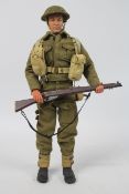 Dragon Models - An unboxed 12" Dragon action figure depicting a WW2 British Infantryman (possibly