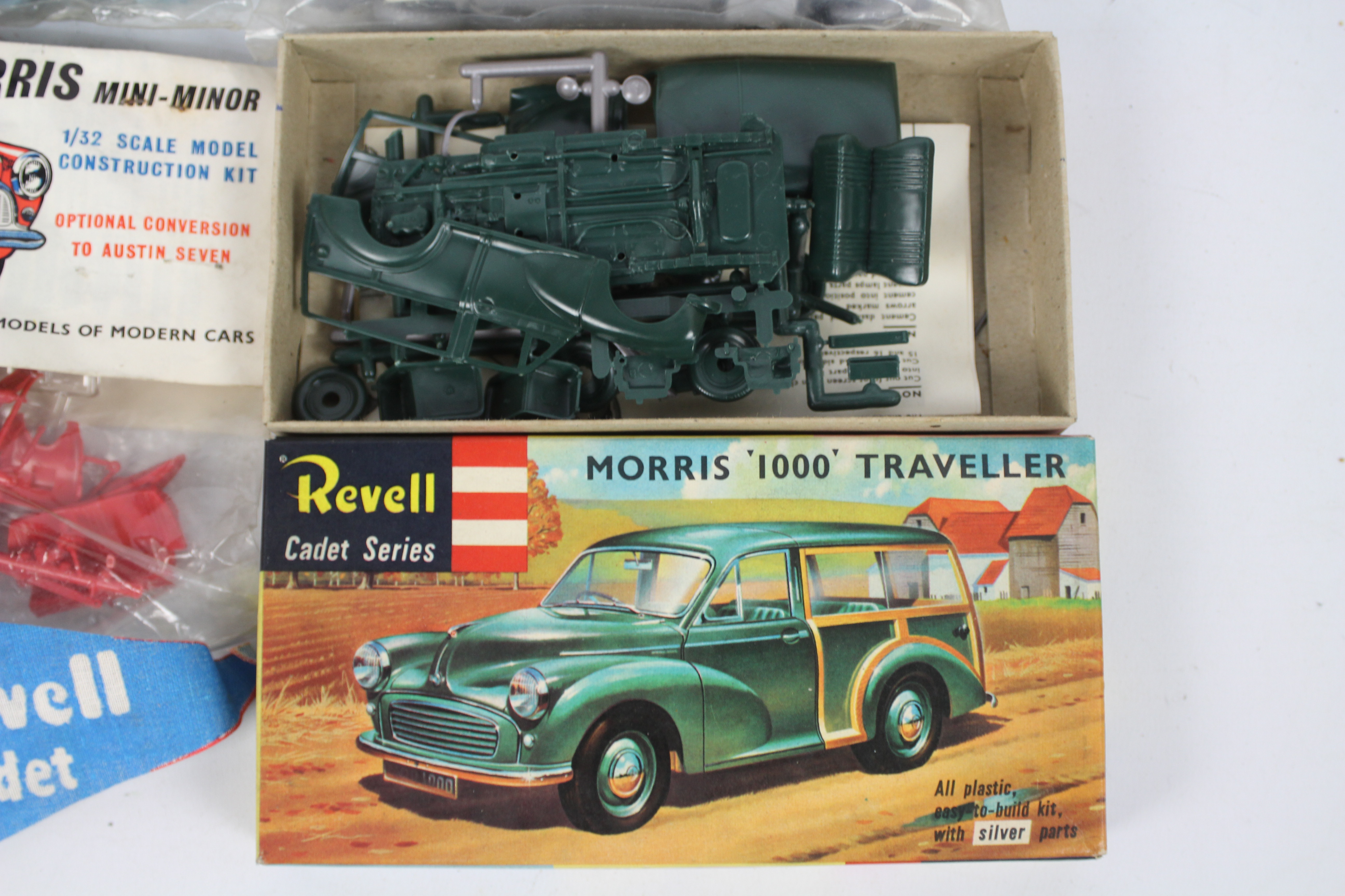 Airfix - Revell - 6 x unmade car model kits including rare Renault Dauphine # M3C, - Image 4 of 7