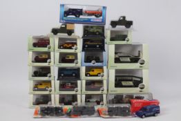 Corgi - Oxford - Matchbox - Hongwell - 26 x boxed / carded Land Rover models including Leyland Land