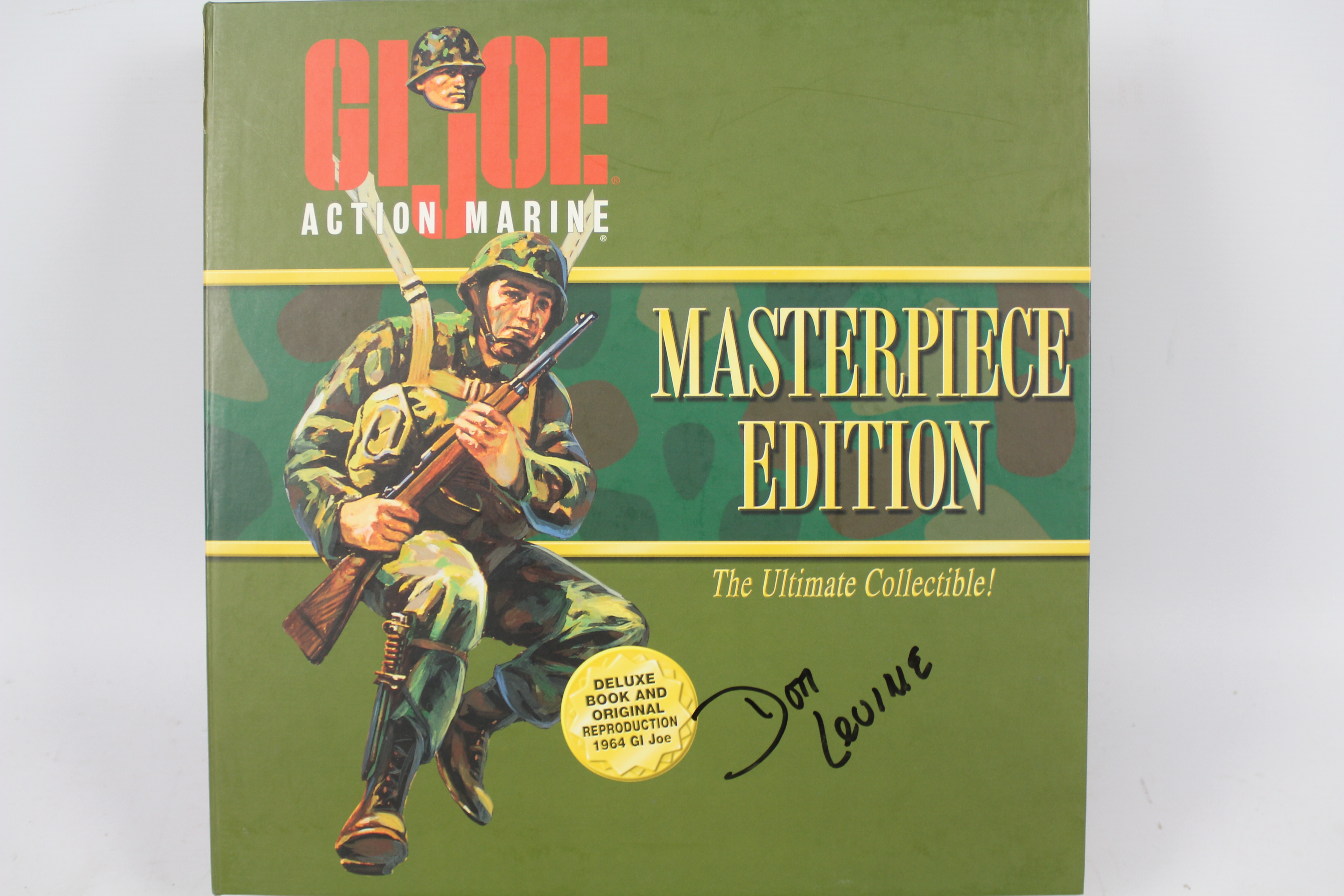 GI Joe - Hasbro - A boxed and signed GI Joe Masterpiece Edition 'Action Marine'. - Image 5 of 6