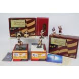 Britains - Five boxed 54mm figures from the Britains 'American Revolution' series.